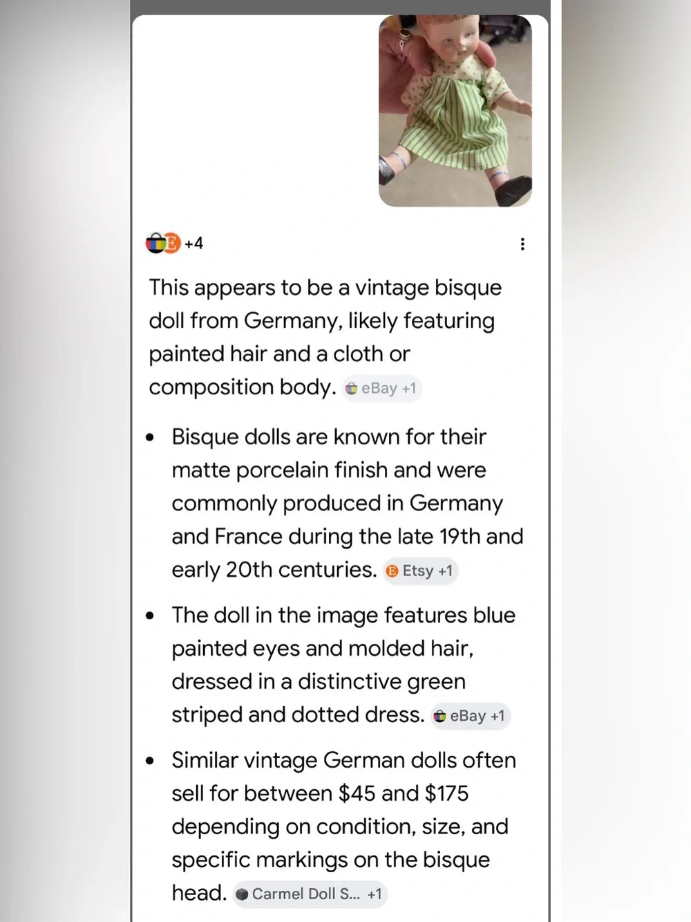 Bisque Doll from France and Germany